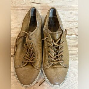 Frye leather sneakers size 7